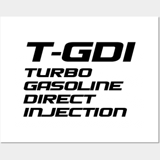 T-GDI (1) (black) Posters and Art